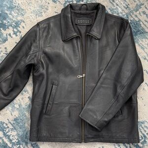 Barneys New York Leather Jacket